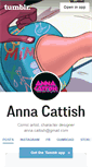 Mobile Screenshot of annacattish.com